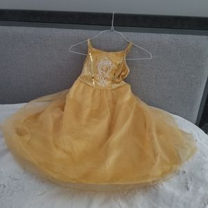 Beauty & Beast Belle Princess Dress S(4)